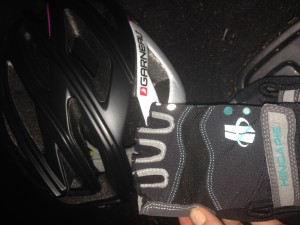 new helmet & gloves!